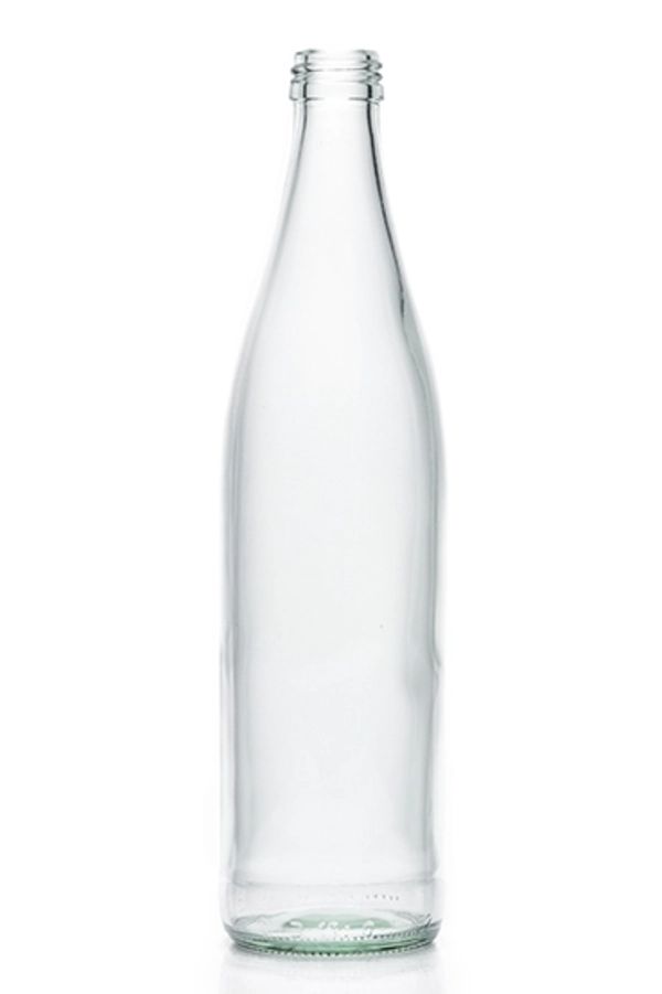 Unique design 700ml square glass bottle